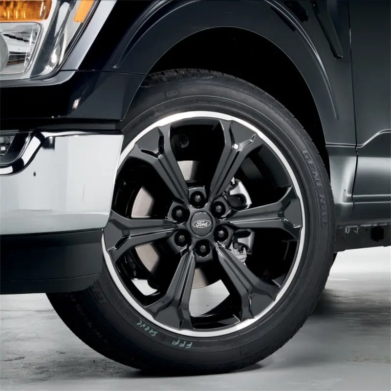 Ford Racing 15-23 F-150 22In Wheel Kit - Black W/Machined Face 1