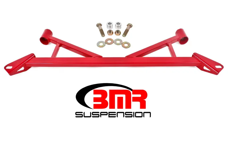 Bmr 15-17 S550 Mustang Front 4-Point Subframe Chassis Brace - Red 1