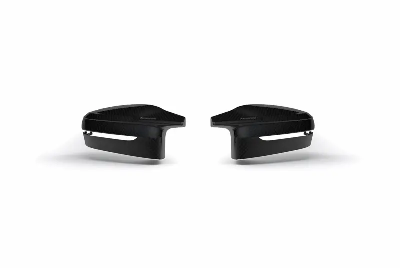 Akrapovic 2021+ Bmw (G87) M2, (G80) M3 & (G82) M4 Mirror Cap Set- Gloss Carbon 1