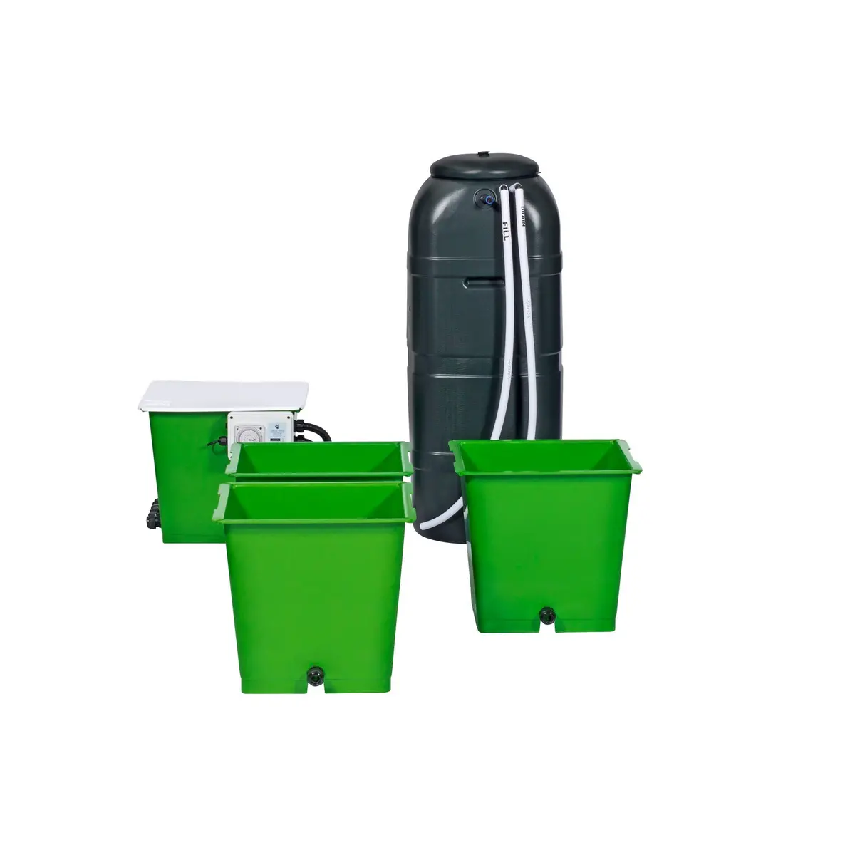 Green Man System 3 Pot Flood & Drain System 1