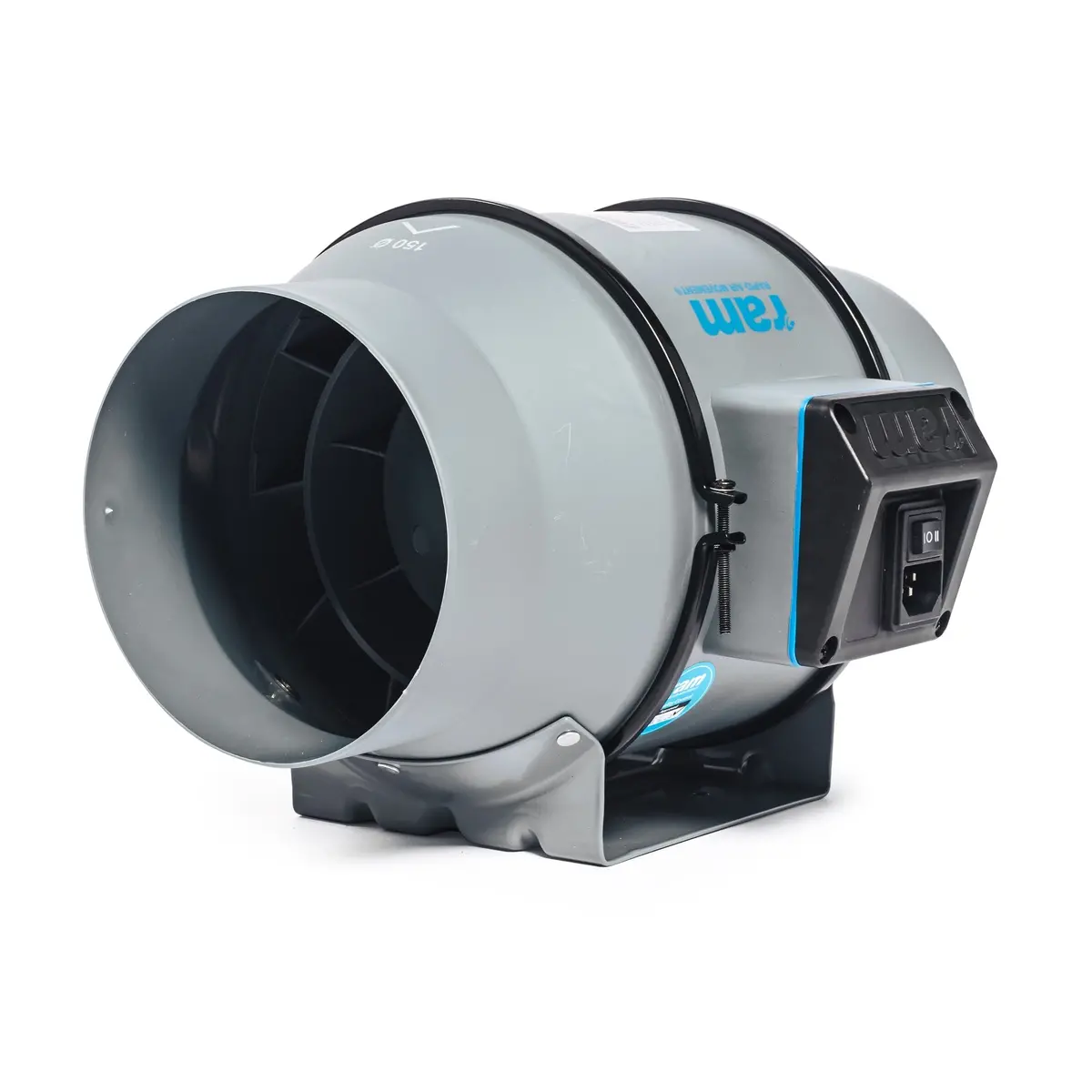 Ram Dual Speed Mixed-Flow Inline Fan 6" - 150Mm 1