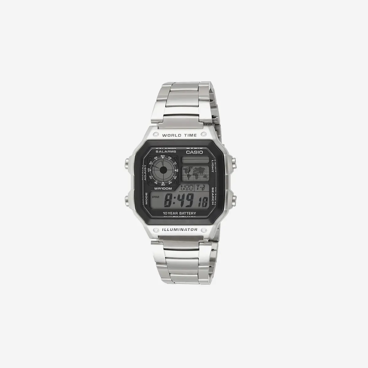 Casio Digital Fashion Quartz Youth Casio Ae-1200Whd-1A 1