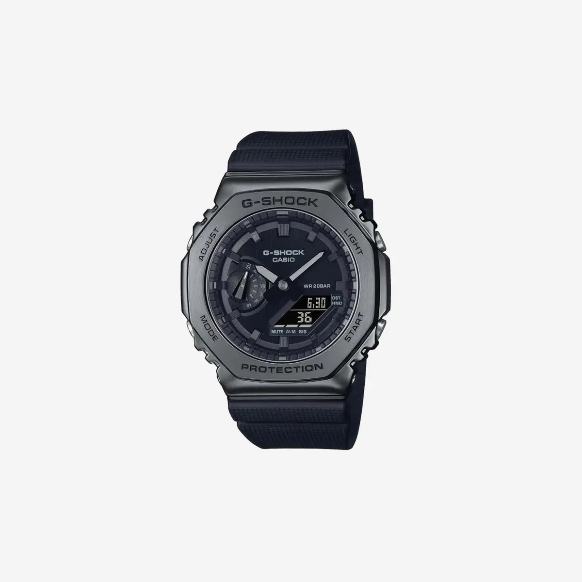 Casio Analog Gm-2100Bb-1Aer, Black/White, Talla Única, Strip 1