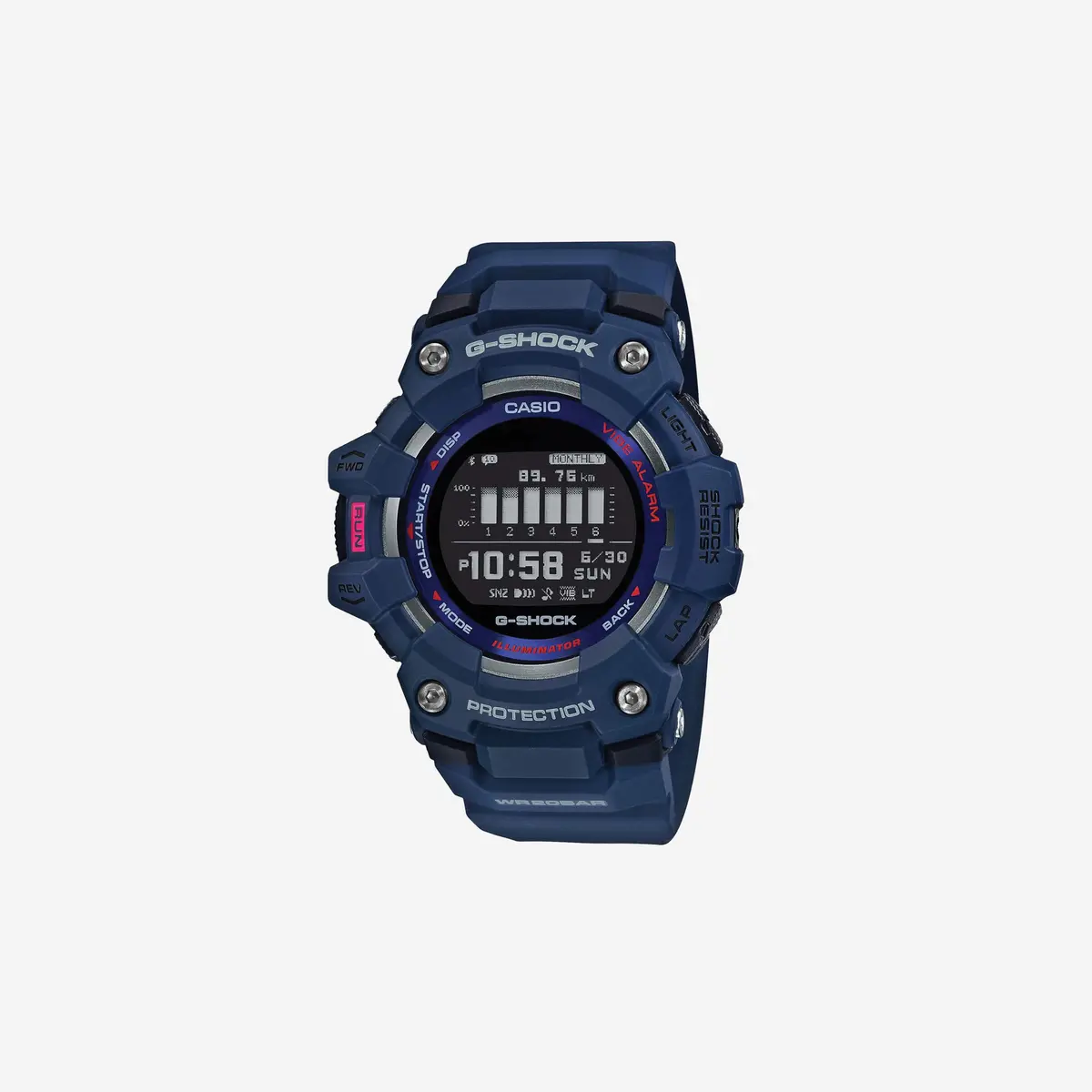 Casio Gbd100-2 G Squad Bluetooth Alarm Chronograph Fitness Training G Shock Watch4549526268267 1