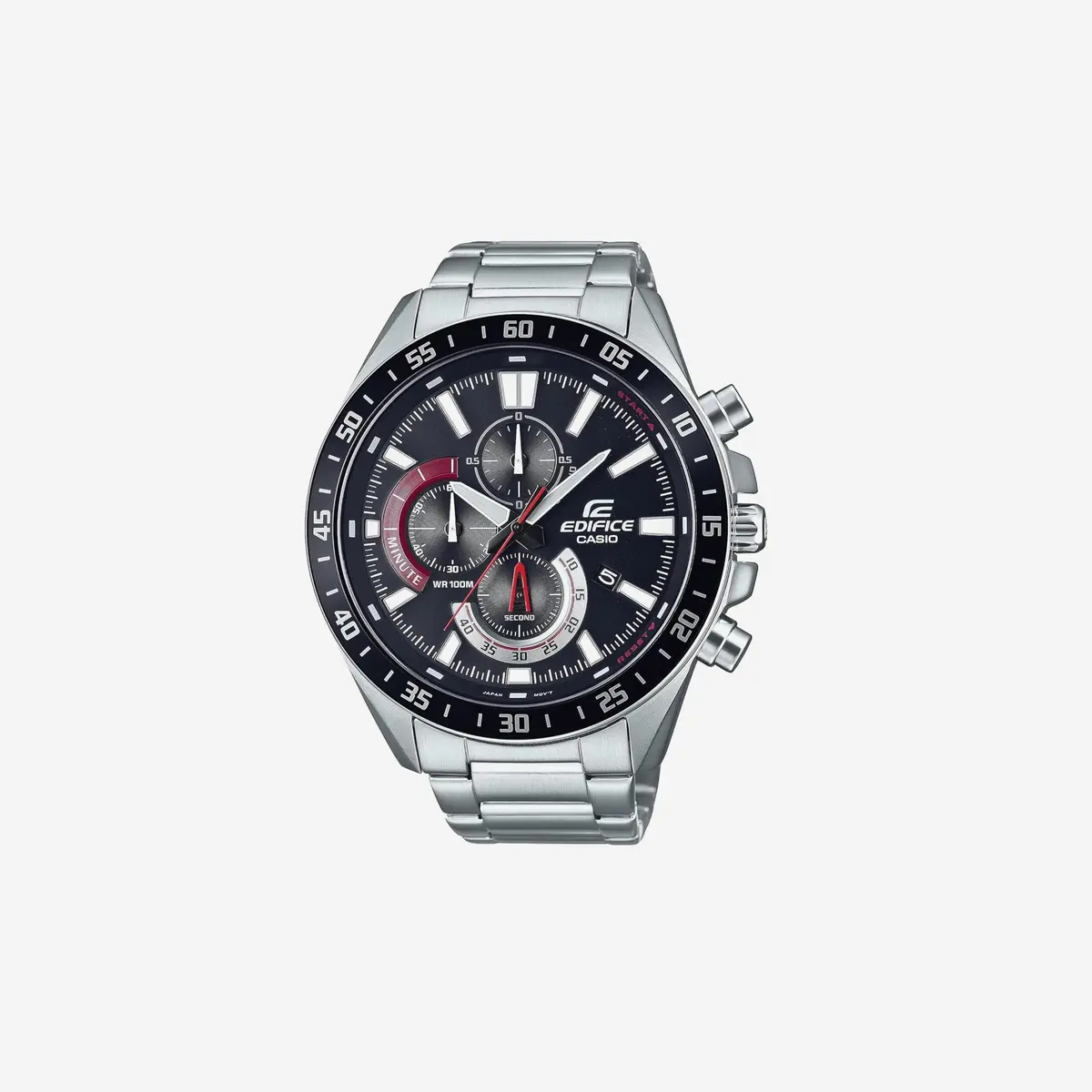 Casio Quartz Watch With Stainless Steel Strap (Model: Efv620d-1A4v), Silver-Tone 1