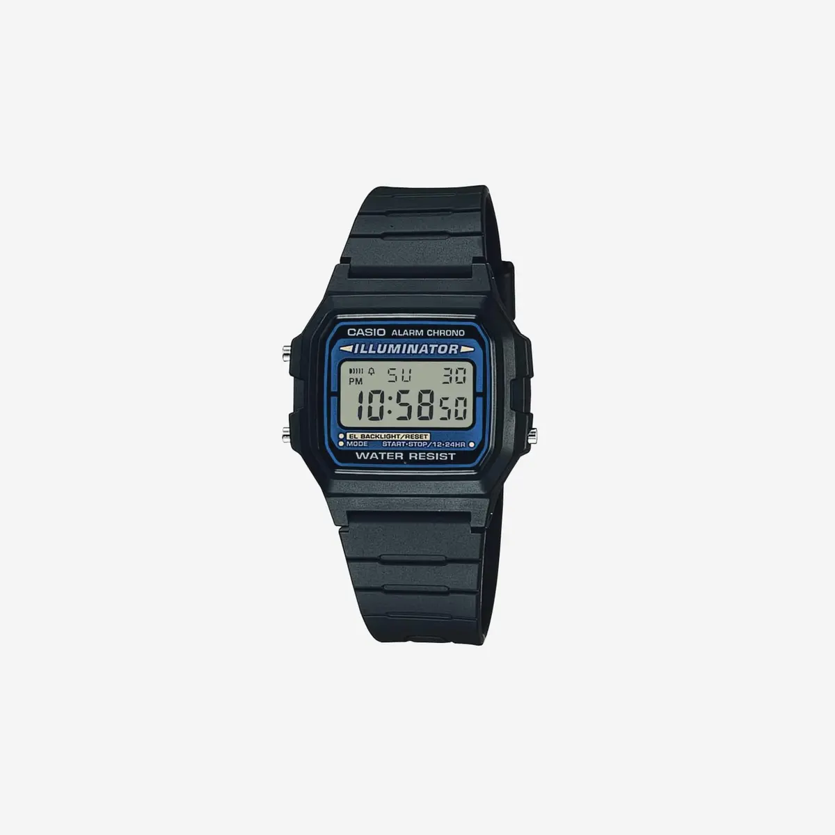 Casio Vintage F105w-1A Illuminator Water Resistant Sport Watch 1