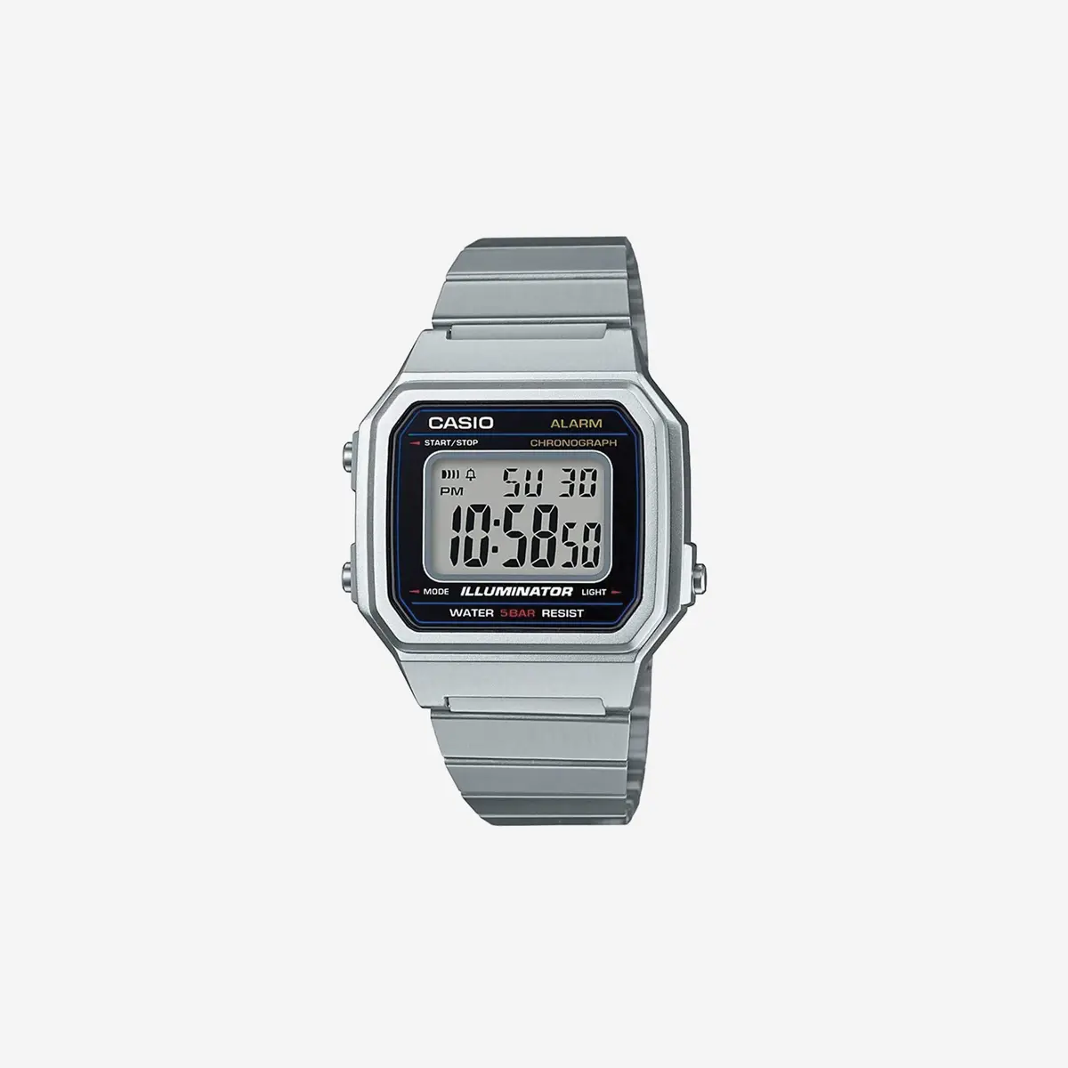 Casio B650wd-1Acf Classic Digital Display Quartz Silver Watch 1