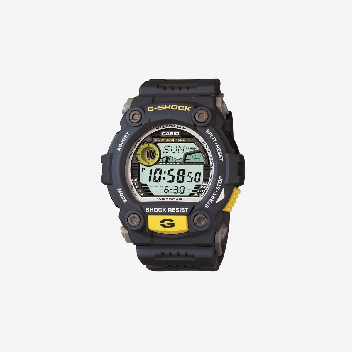Casio Xl Rescue Series G-Shock Quartz 200M Wr Shock Resistant Resin 1