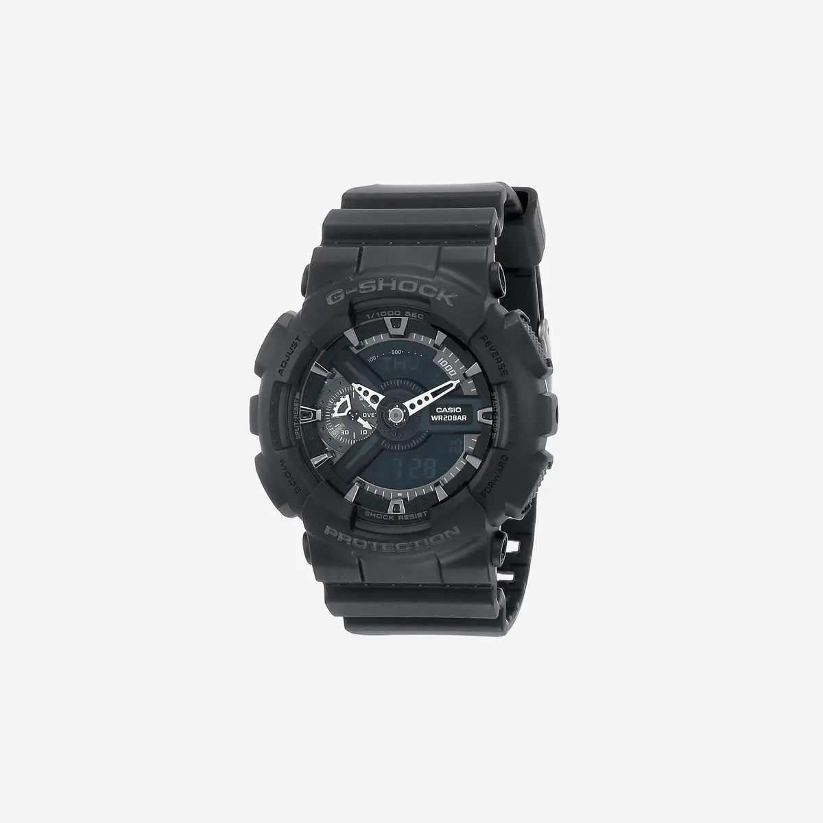Casio G-Shock Ana-Digi World Time Black Dial Watch #Ga110-1B 1