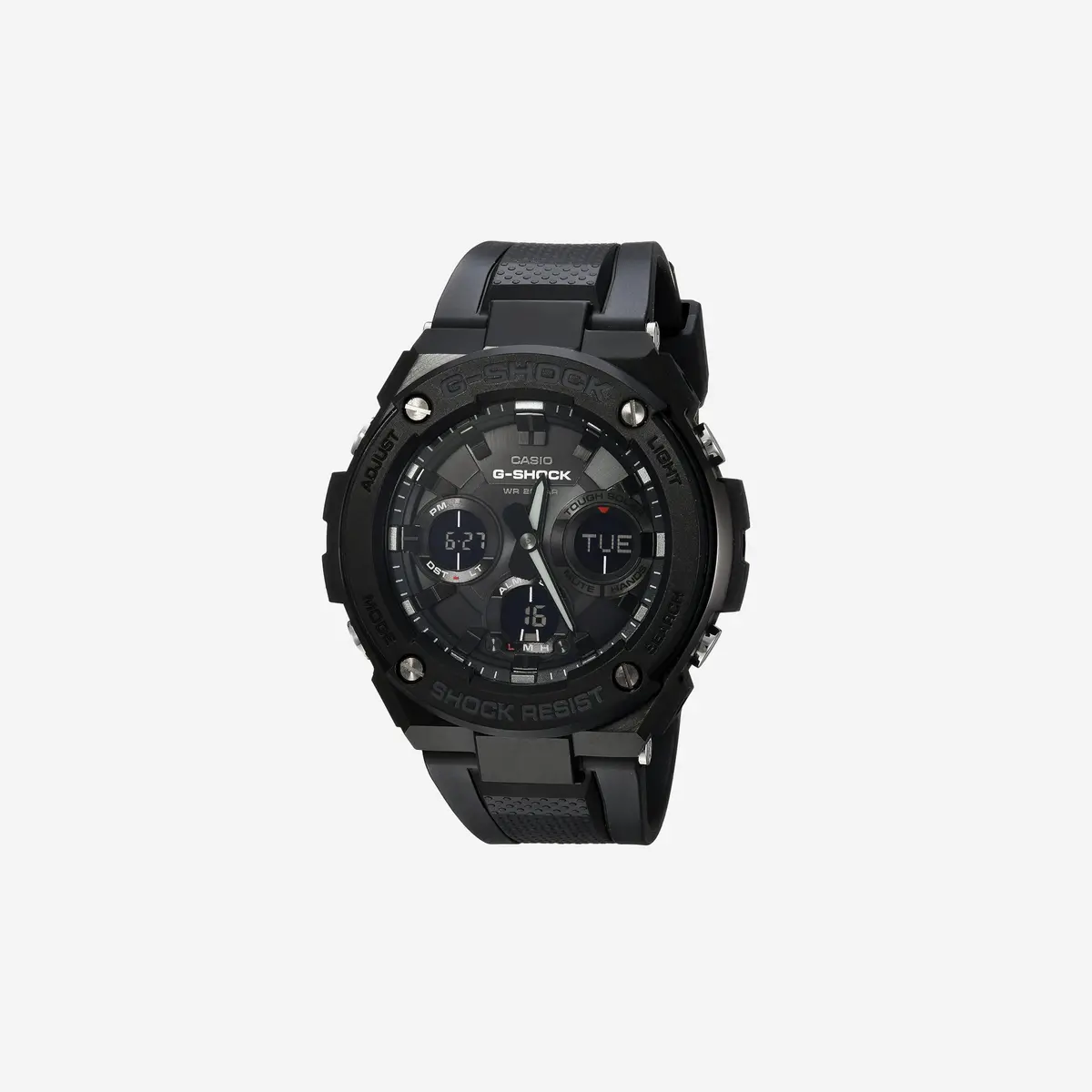 Casio Gst-S100g-1Bcr G Shock Analog-Digital Display Quartz Black Watch 1