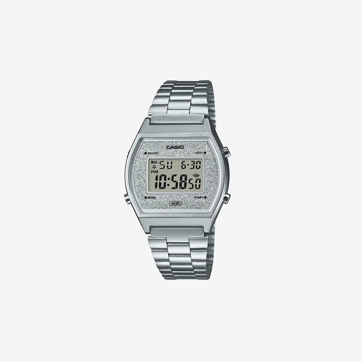 Casio B640wdg-7Df Digital Quartz Silver Stainless Steel Unisex Watch 1