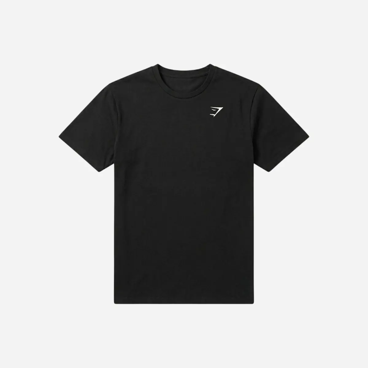 Gymshark Crest T-Shirt Black Regular Fit 1