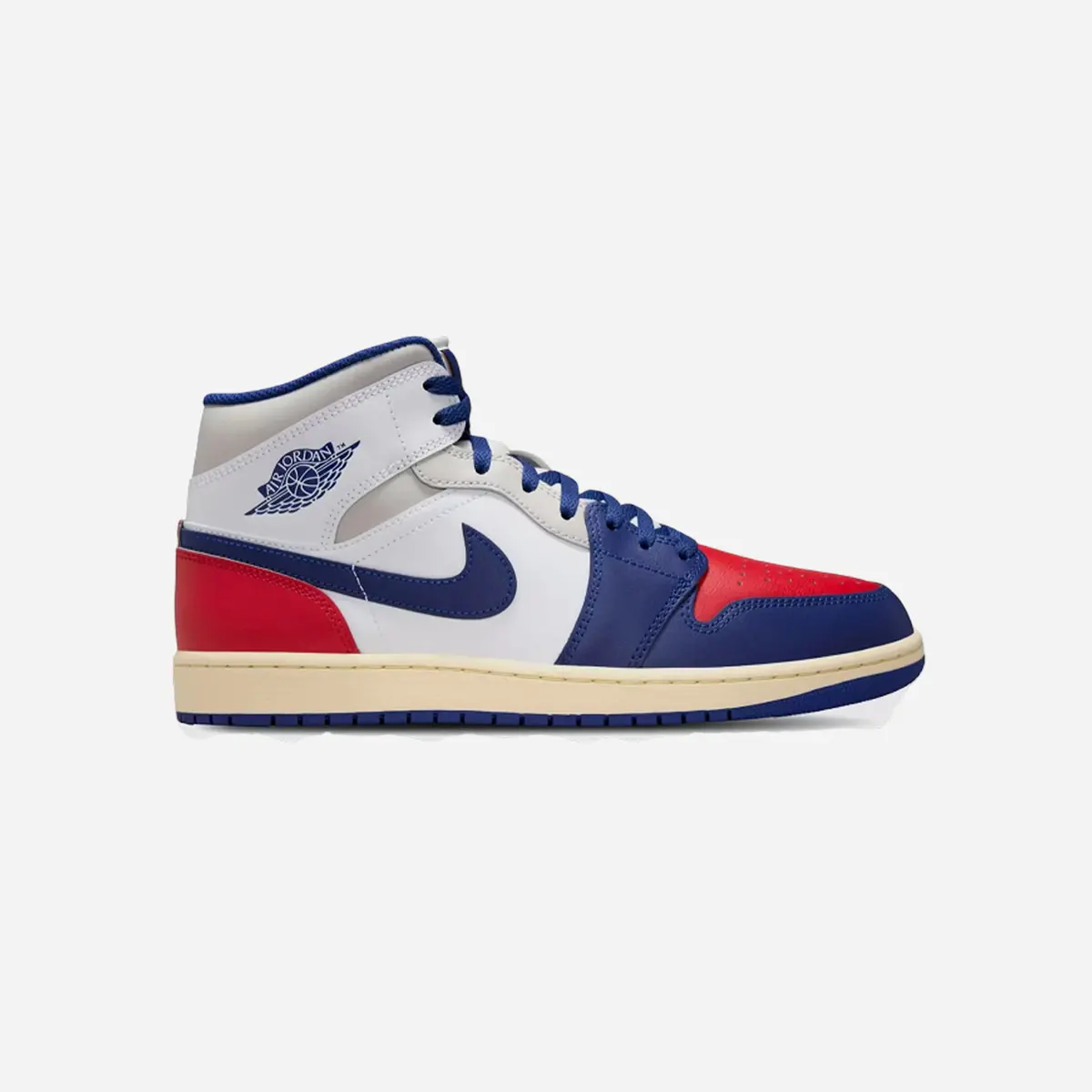 Nike Air Jordan 1 Mid White/Red 1
