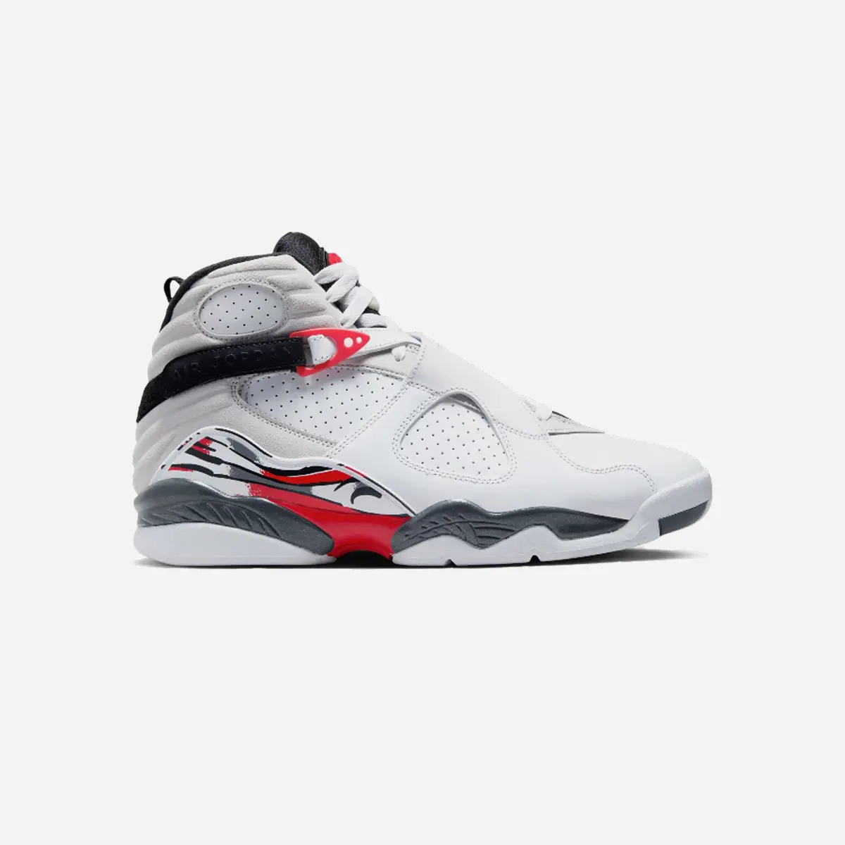 Nike Air Jordan 8 Retro White And True Red Lifestyle Shoes White/Black/True/Red 1