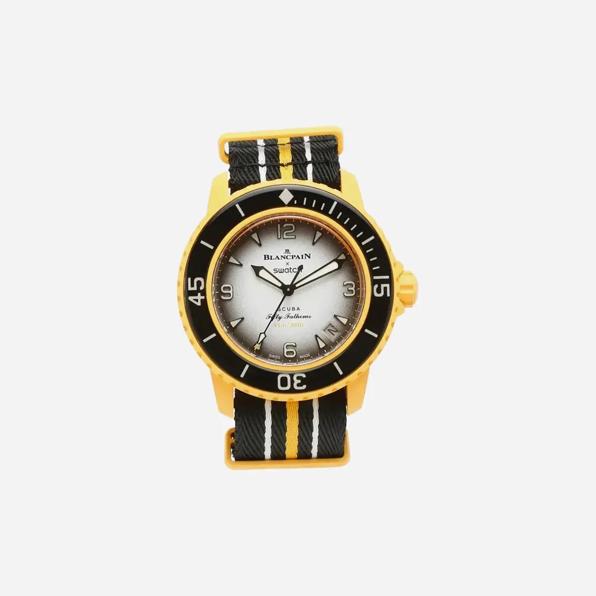 Swatch X Blancpain Bioceramic Scuba Fifty Fathoms Pacific Ocean 1