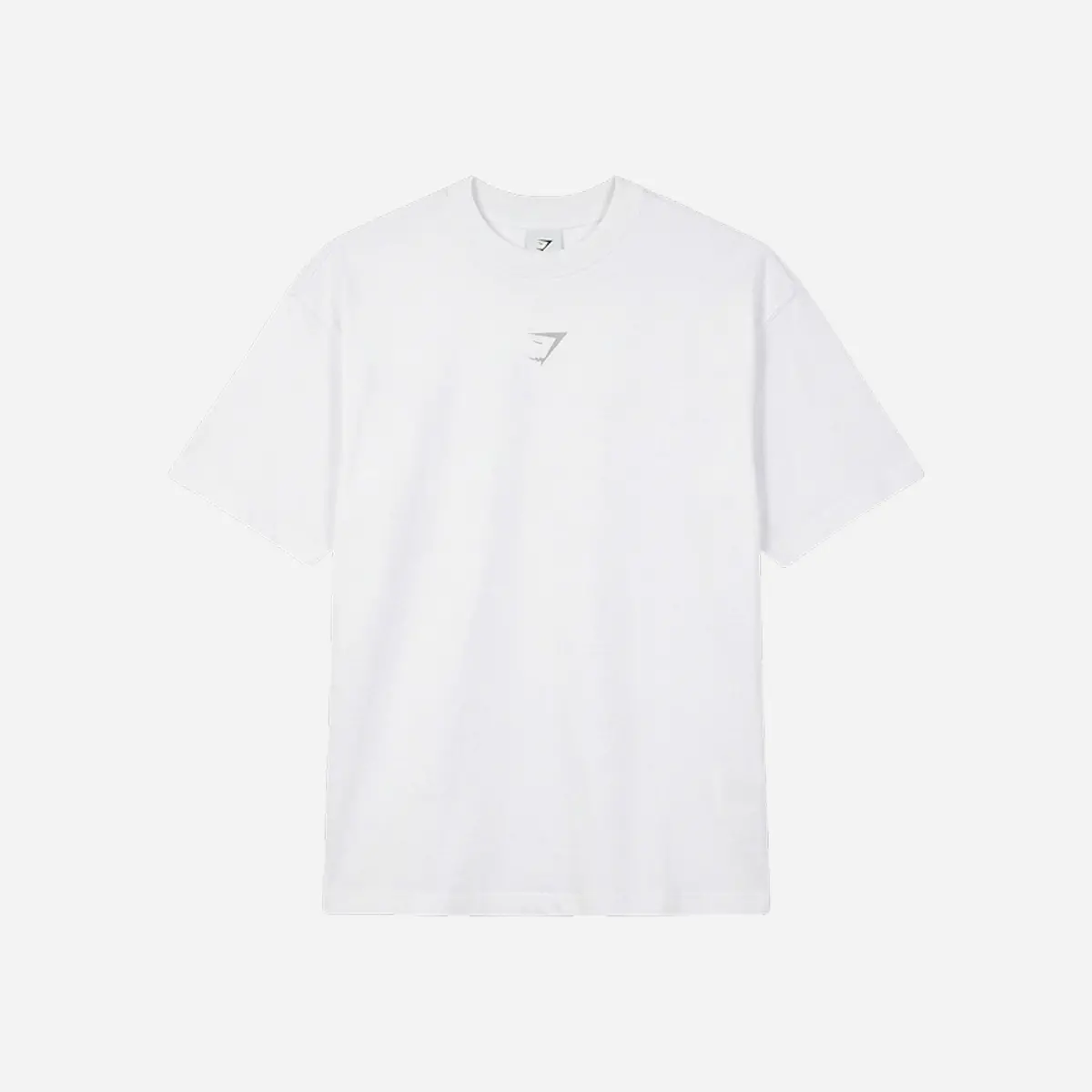 Gymshark Power T-Shirt White Oversized Fit 1