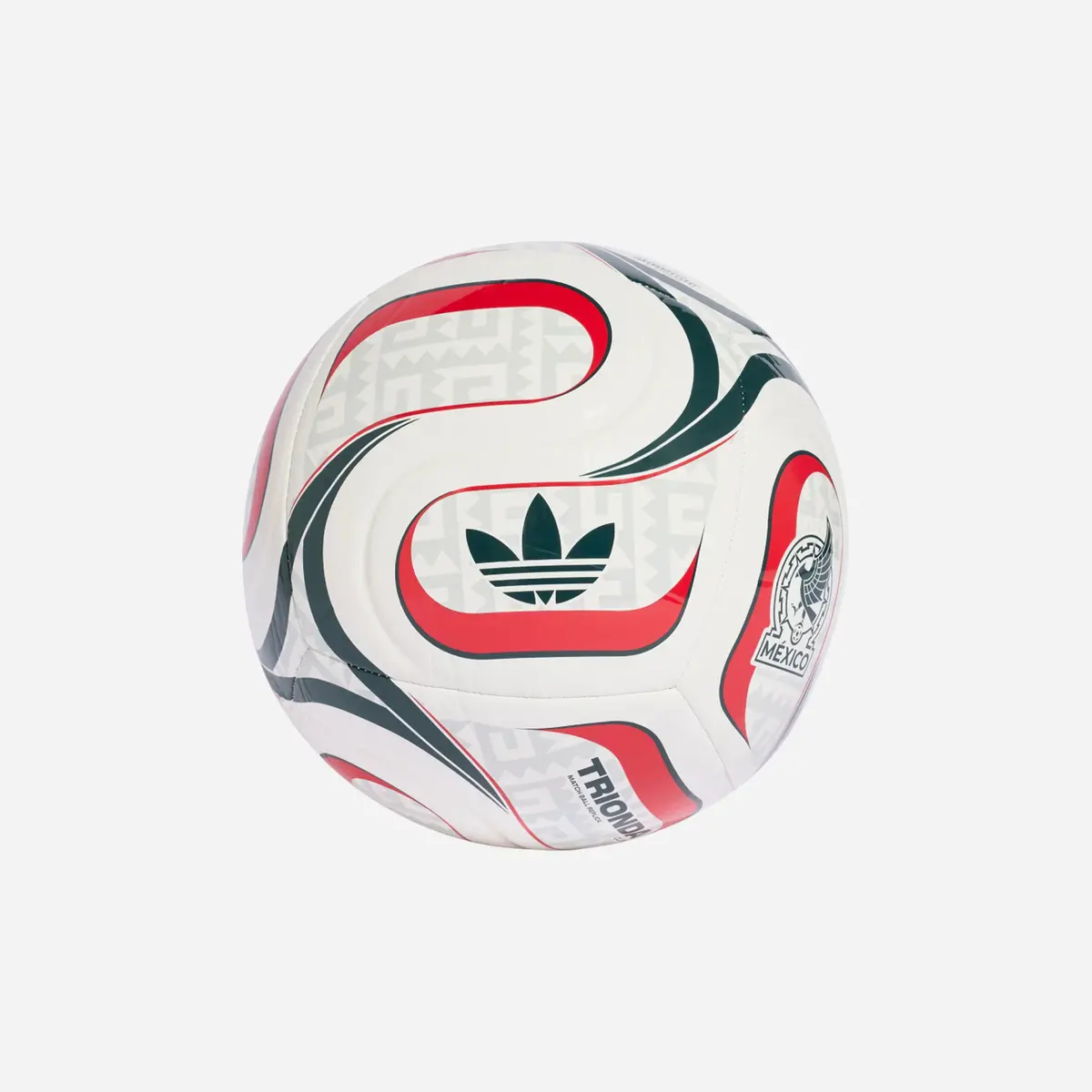 Adidas Trionda Mexico Away Club Ball White / Aurora Ivy / Better Scarlet 1
