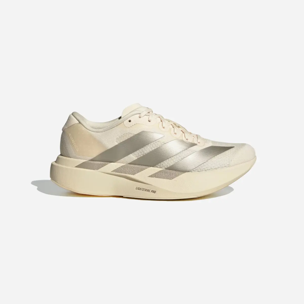 Adidas Adizero Evo Sl Shoes Wonder White / Cyber Metallic / Warm Vanilla 1
