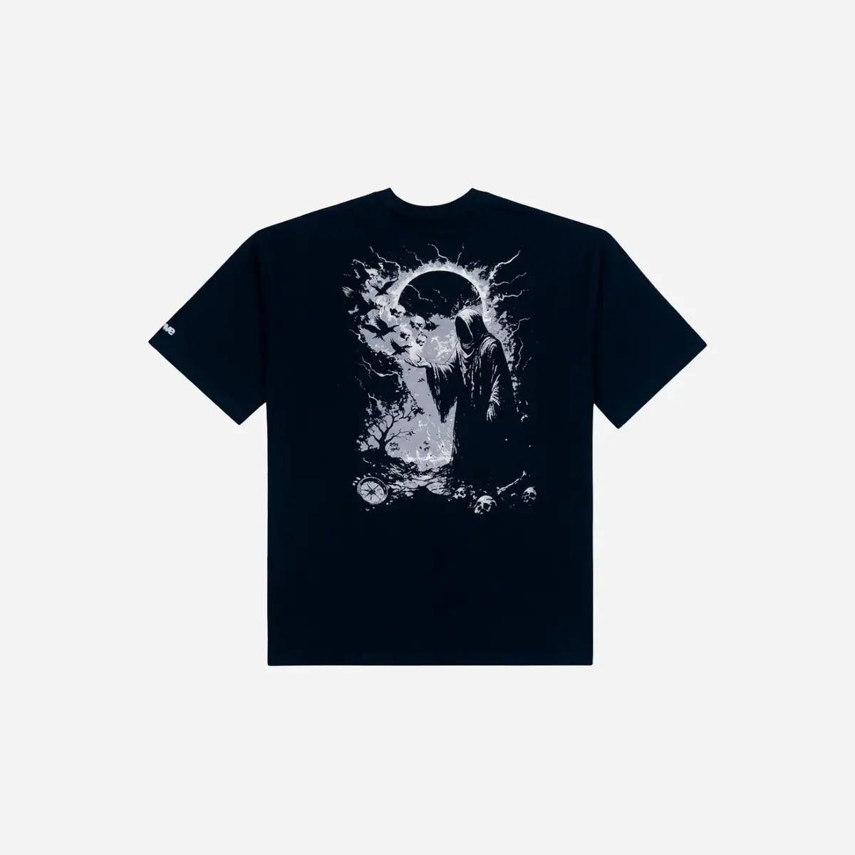 Ungrave Navy Eclipse Of Silence Tee 1