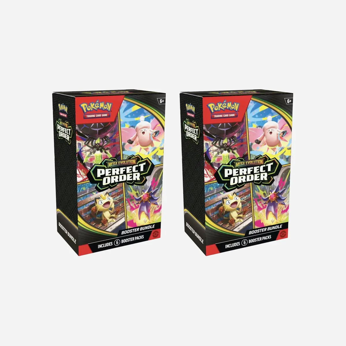 2026 Pokemon Mega Perfect Order Booster Bundle 2X Lot 1