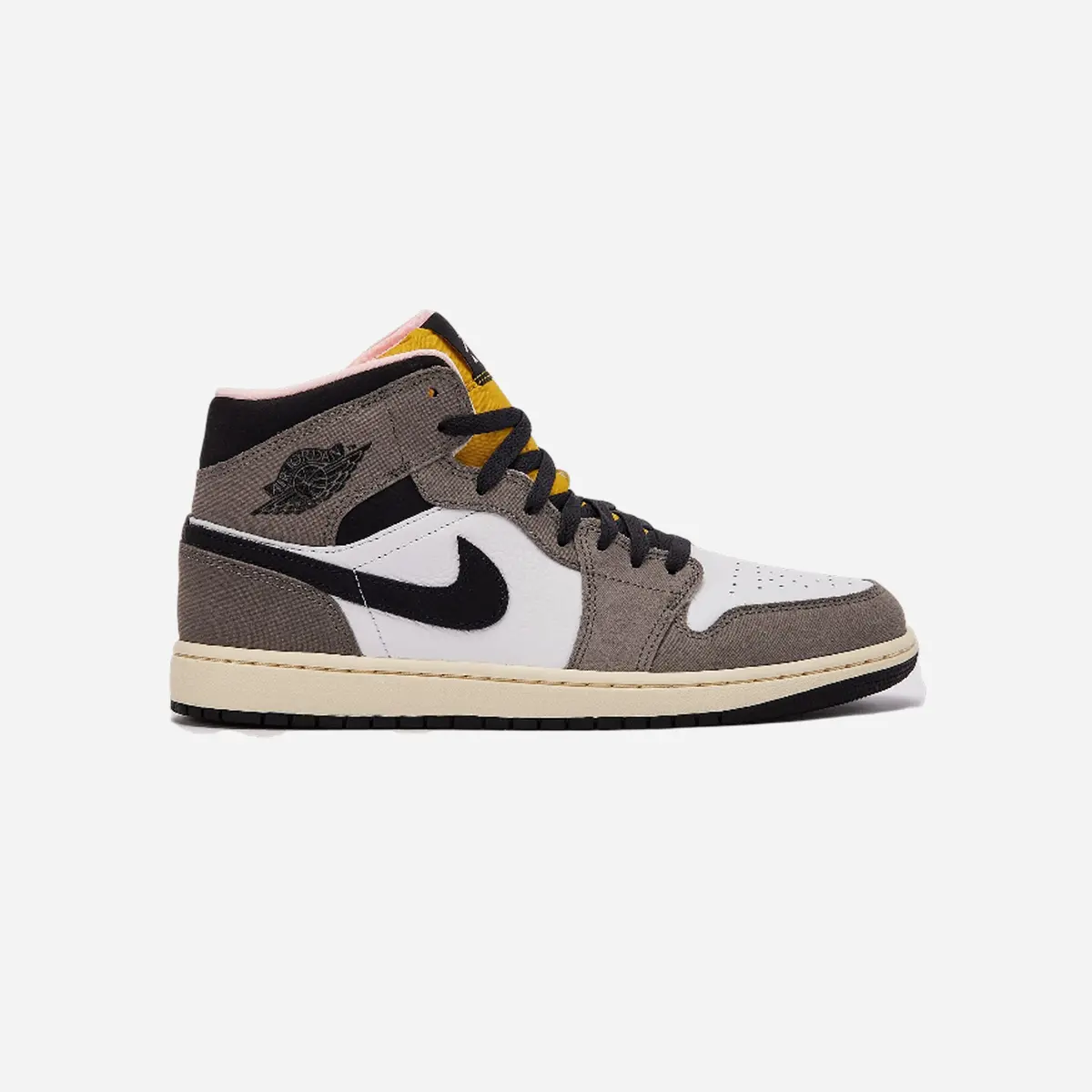 Nike Air Jordan 1 Mid Se White Cave Stone 1