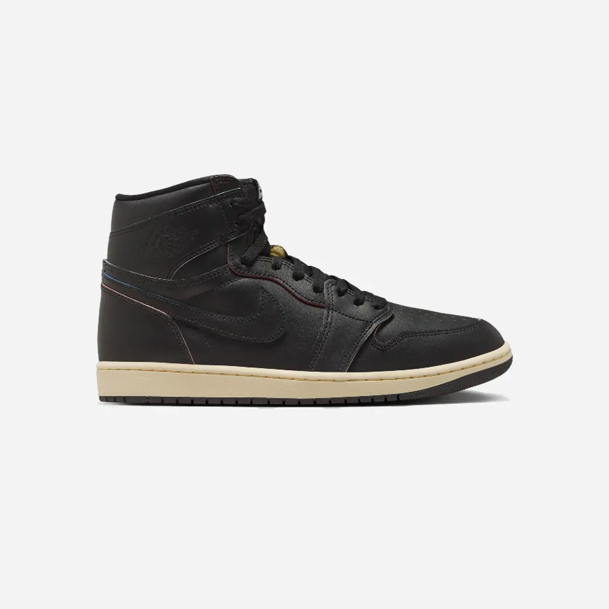 Nike Air Jordan 1 Retro High Og Black And Muslin Lifestyle Shoes Black/Black Muslin 1