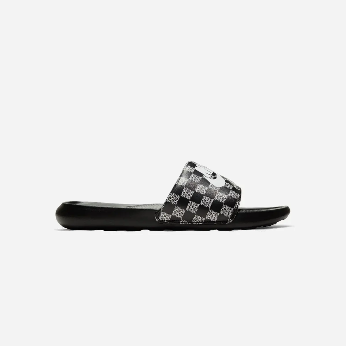 Nike Victori One Printed Slides Sandals Black/White 1