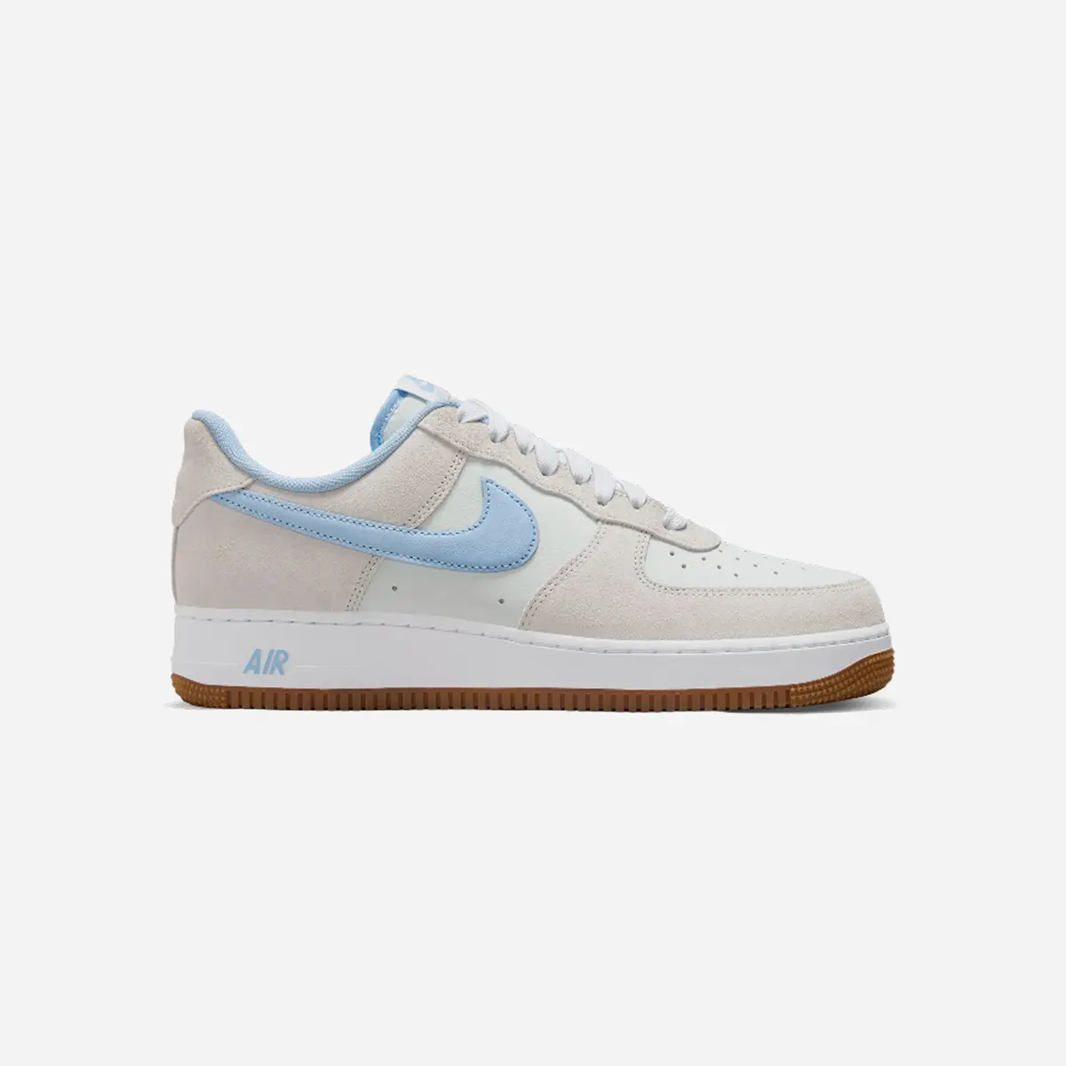 Nike Air Force 1 Sk8 Lifestyle Shoes Photon Dust/White/Gum Medium Brown/Psychic Blue 1