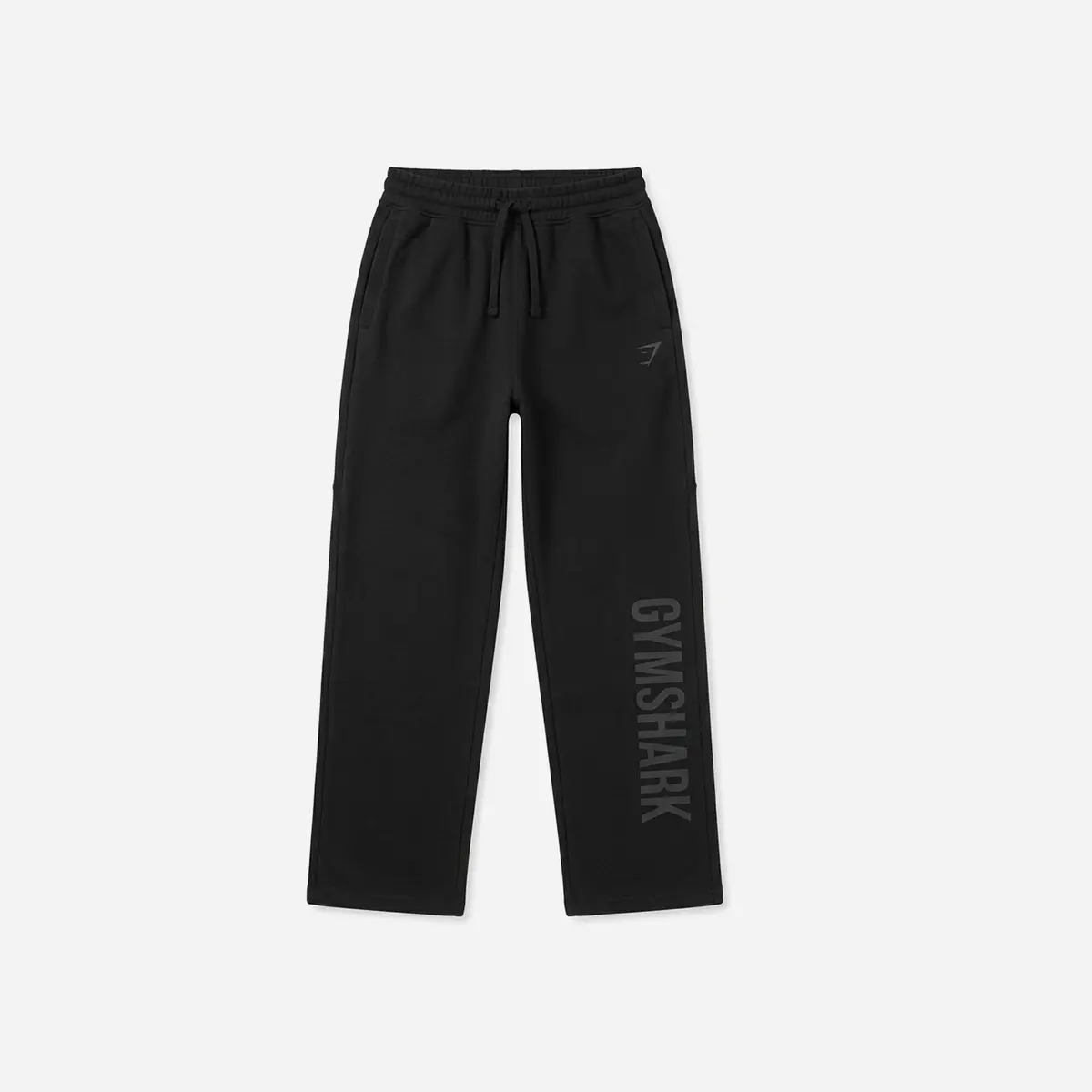 Gymshark Power Straight Leg Pants Gs Black/Gs Asphalt Grey Oversized Fit 1