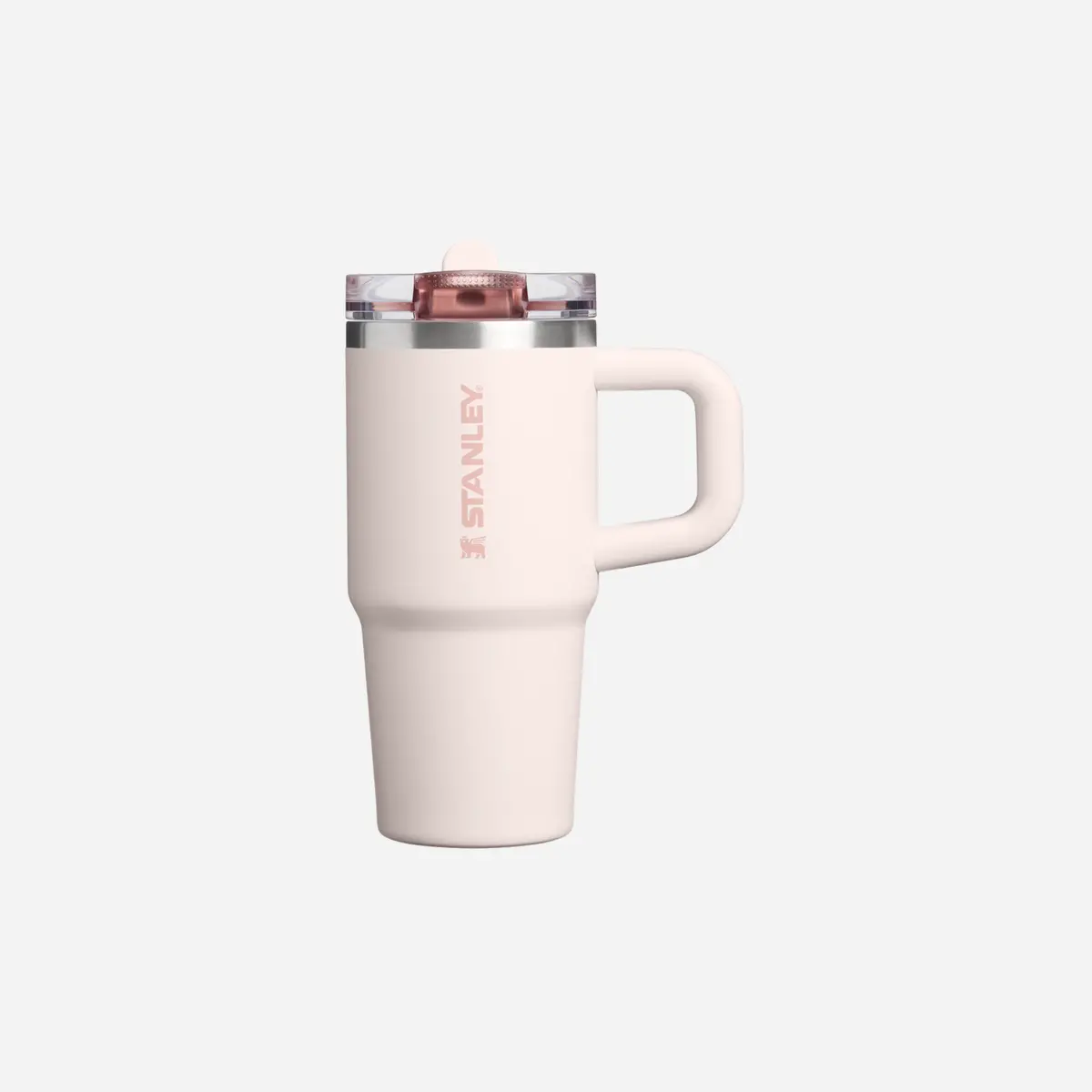 Stanley Tumbler Mug Protour Flip Straw Rose Quartz 14 Oz 1