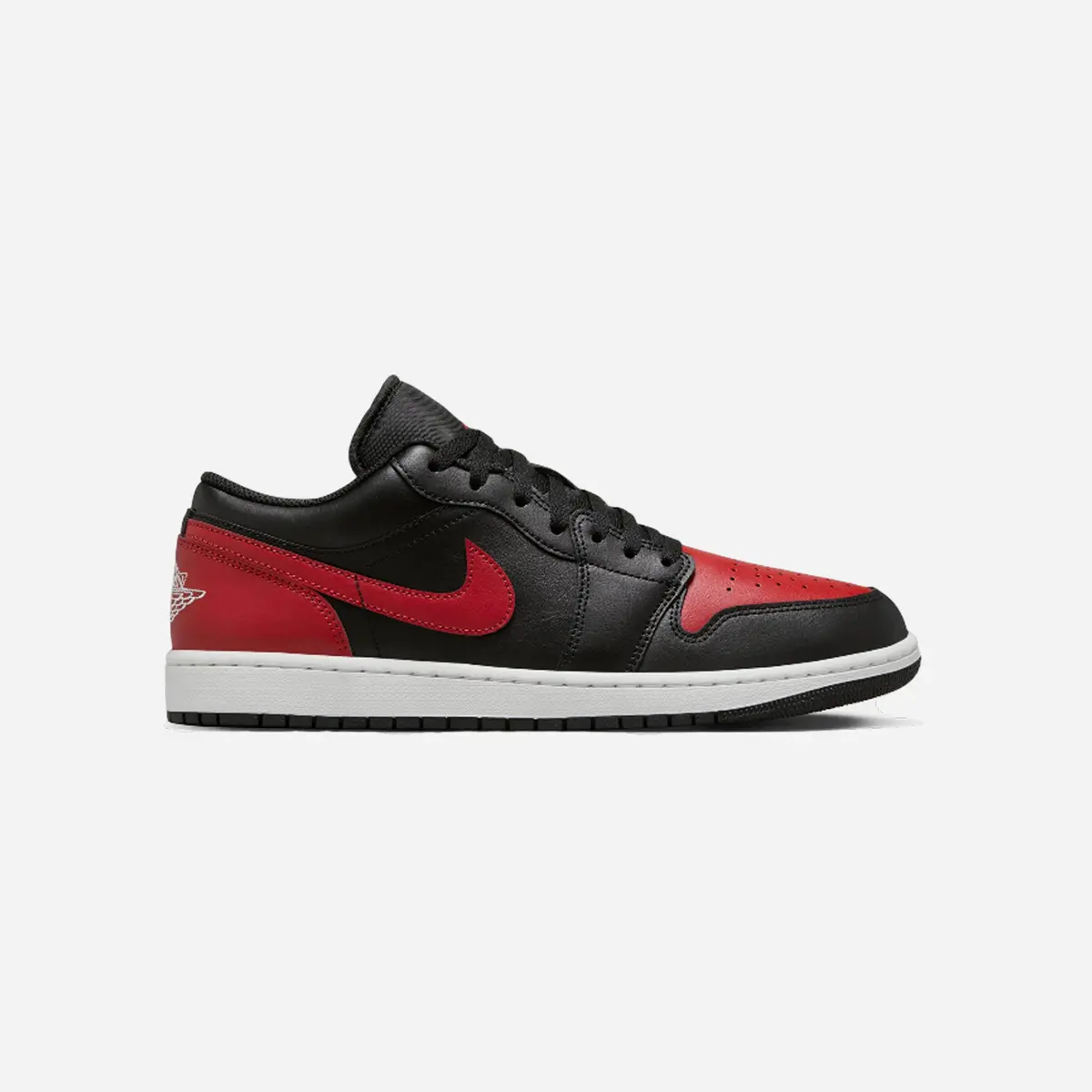 Nike Air Jordan 1 Low Basketball Shoes Black/Summit White/Varsity Red 1
