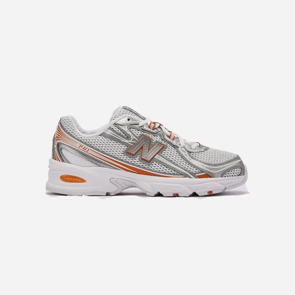New Balance 740 White/Orange 1