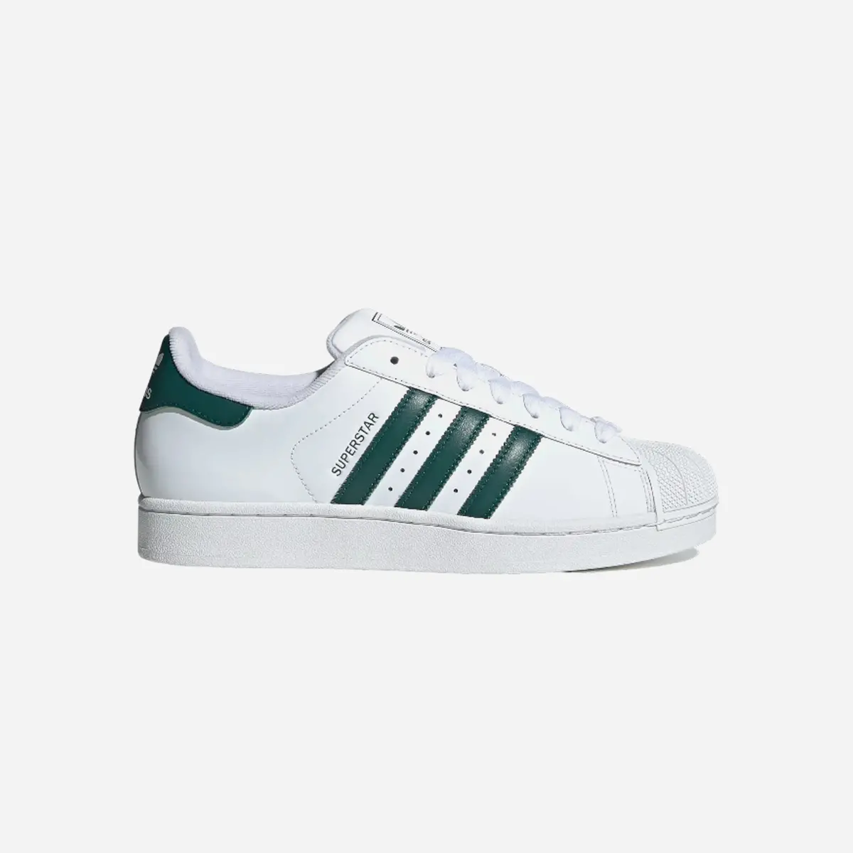Adidas Superstar Ii Lifestyle Shoes Cloud White/Collegiate Green/White 1