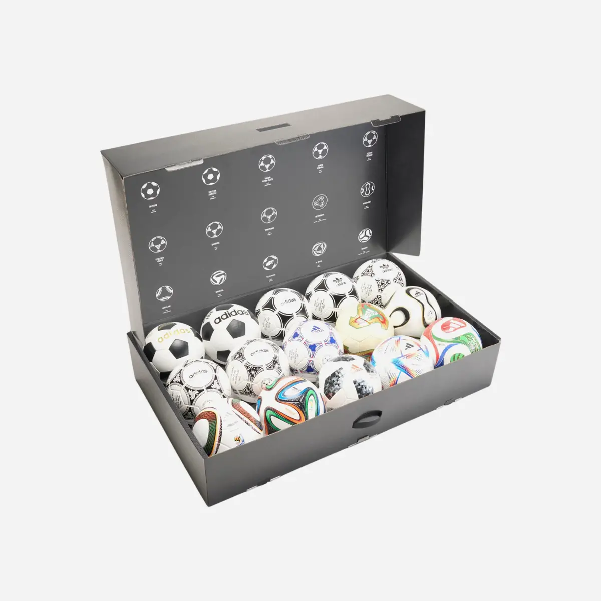 Adidas Fifa World Cup 26 Historical Pro Ball Set Multicolor 1