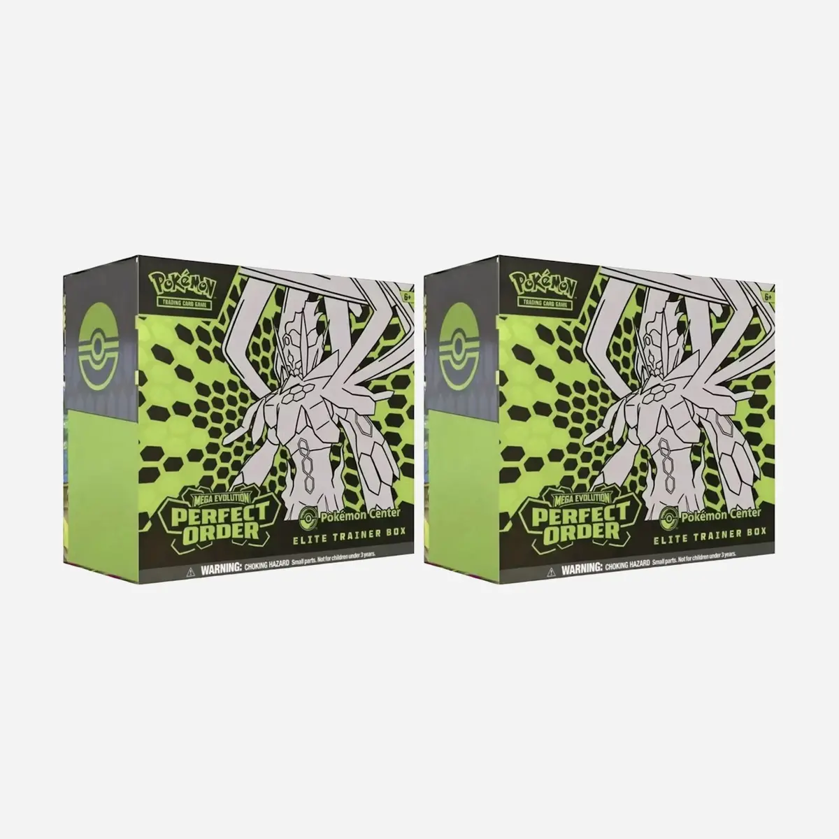 2026 Pokemon Mega Perfect Order Elite Trainer Box 2X Lot 1