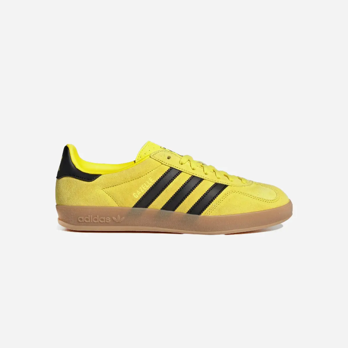 Adidas Gazelle Indoor Lifestyle Shoes Shock Yellow/Core Black/Gold Metallic 1