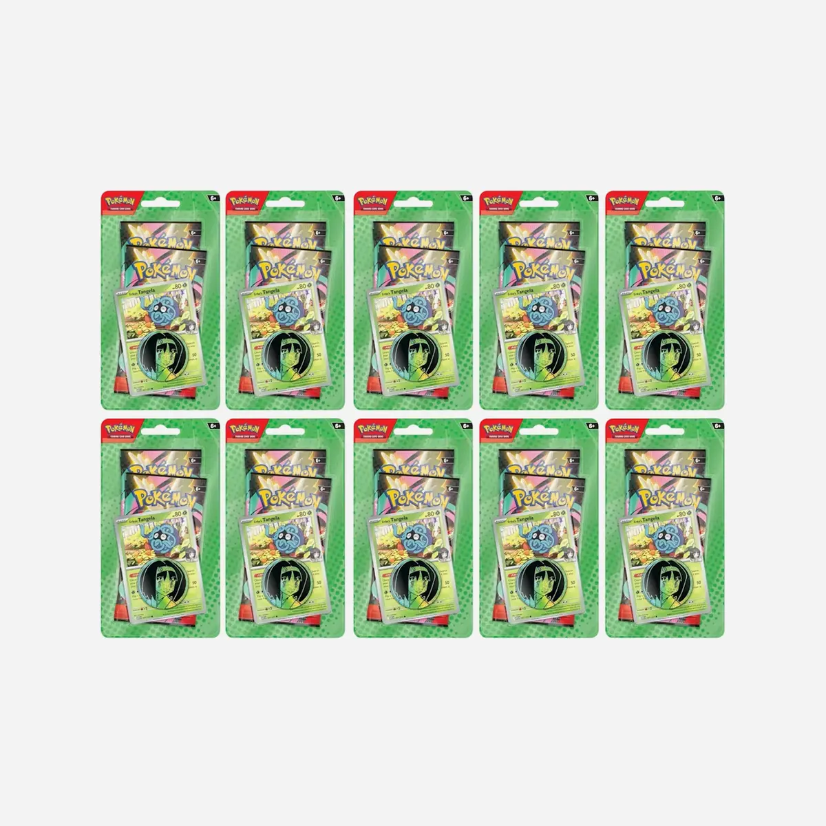 2026 Pokemon Mega Evolution Ascended Heroes Collection (Erika) Blister Pack (10X Lot) 1