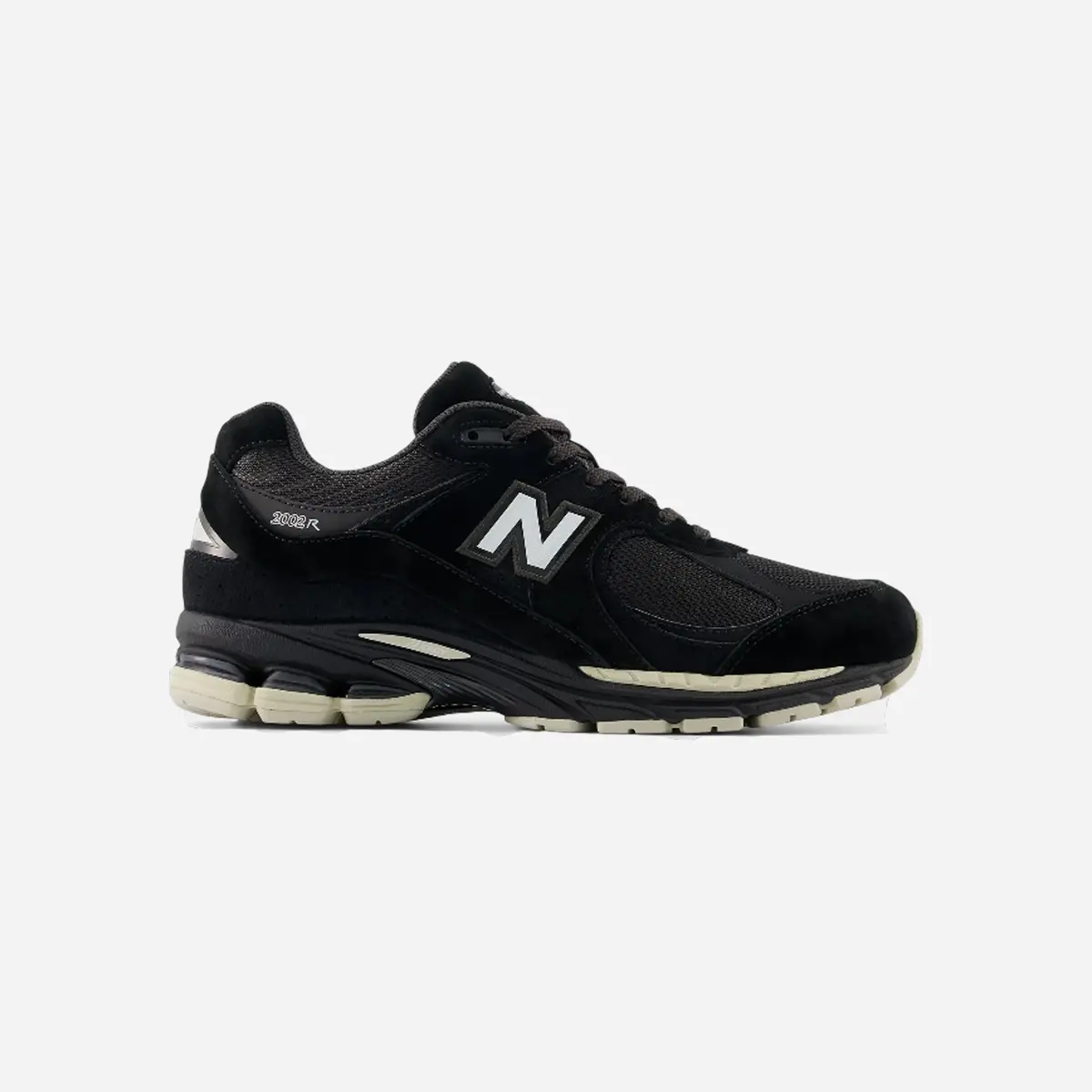 New Balance 2002R Running Shoes Black/Timber Wolf/White 1