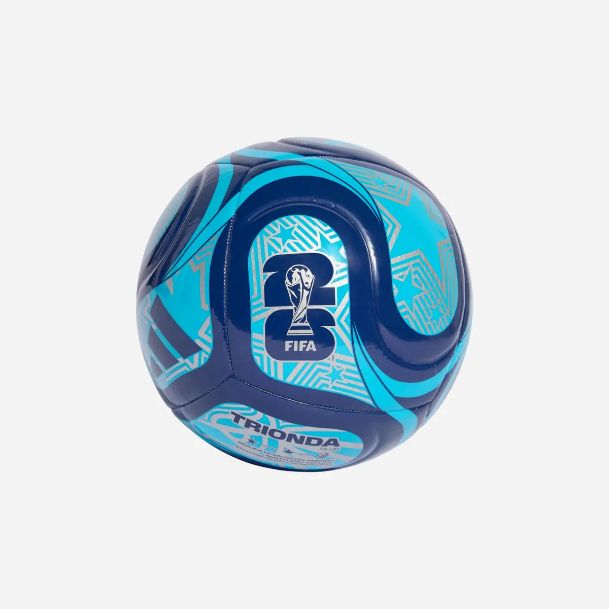 Adidas Fifa World Cup 26 Trionda Club Ball Night Indigo / Semi Pink Glow / Silver Metallic 1