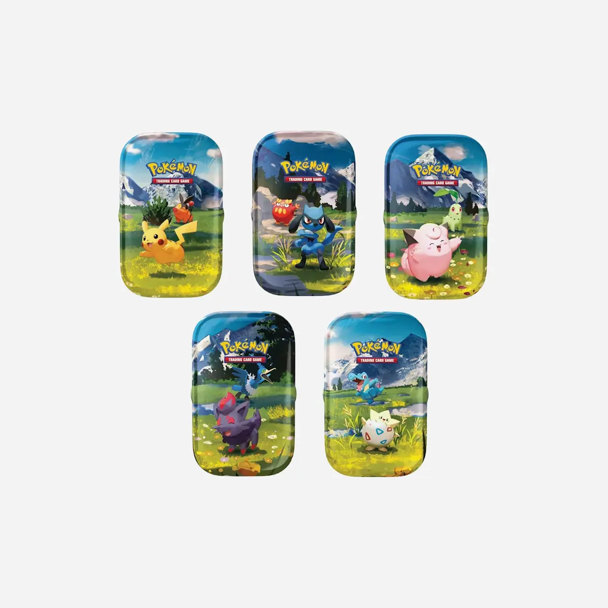 2026 Pokemon Mega Evolution Ascended Heroes Mini Tin 5X Lot (Artwork May Vary) 1