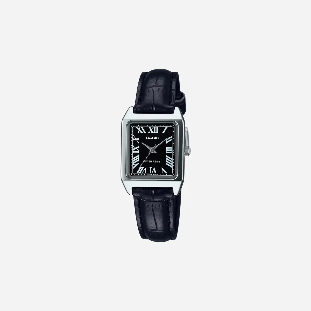 Casio Enticer Ltp-V007l-1B Quartz Black Dial Analog Leather Watch Wmns 1
