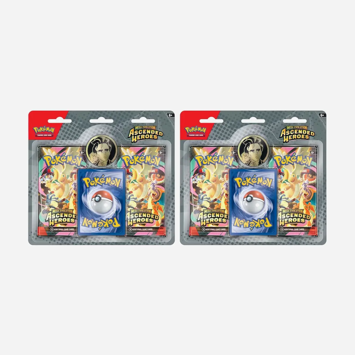 2026 Pokemon Mega Evolution Ascended Heroes 2-Pack Blister (Random Promo) 2X Lot 1