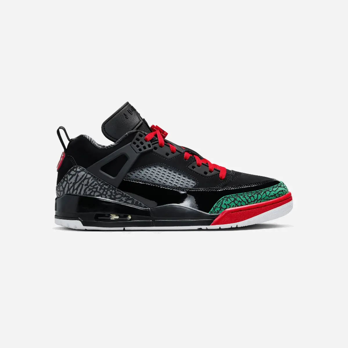 Nike Air Jordan Spizike Low Lifestyle Shoes Black/Classic Green/White/Varsity Red 1