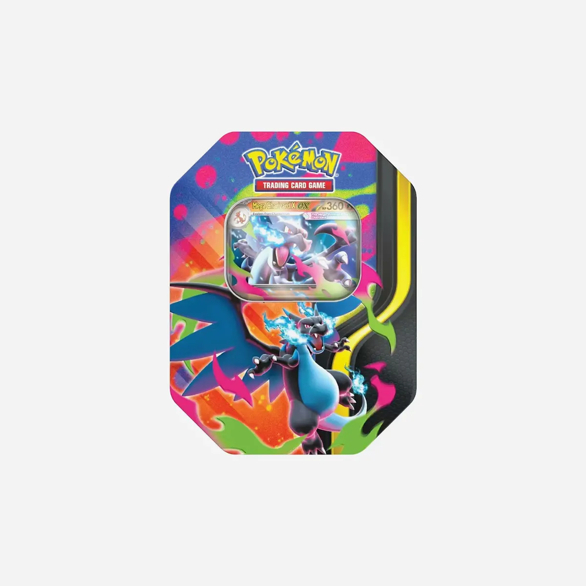 2026 Pokemon Mega Charizard X Ex Tin 1
