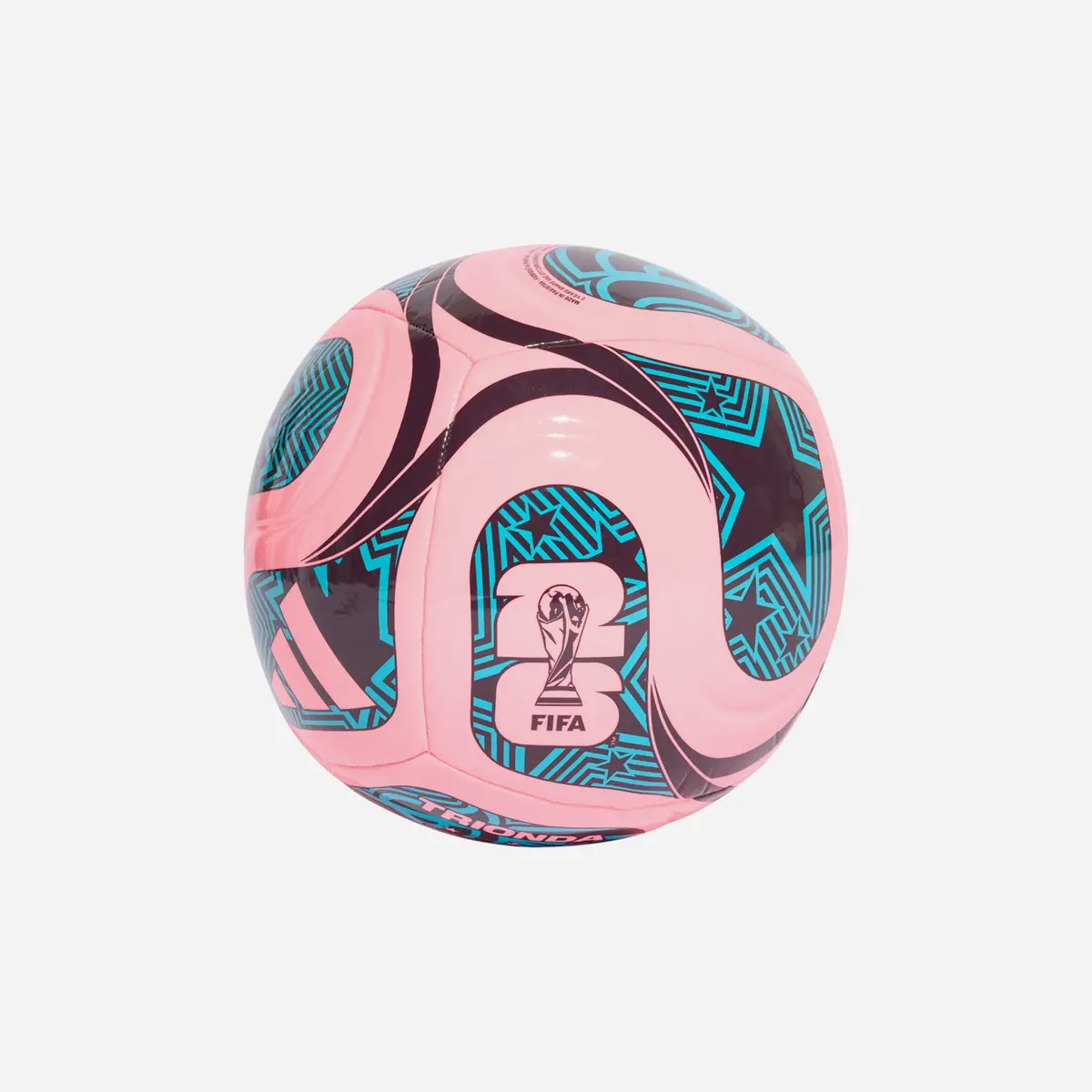 Adidas Fifa World Cup 26 Trionda Club Ball Beam Pink / Noble Red / Blue 1