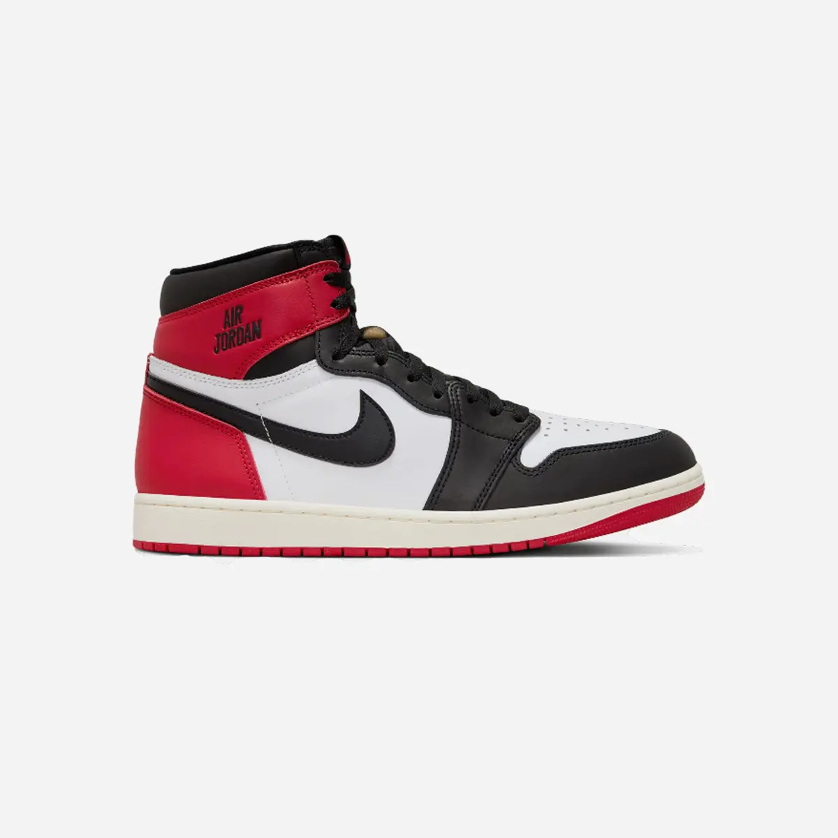 Nike Air Jordan 1 Retro High Og Black Toe Lifestyle Shoes White/Black/Varsity Red/Sail 1