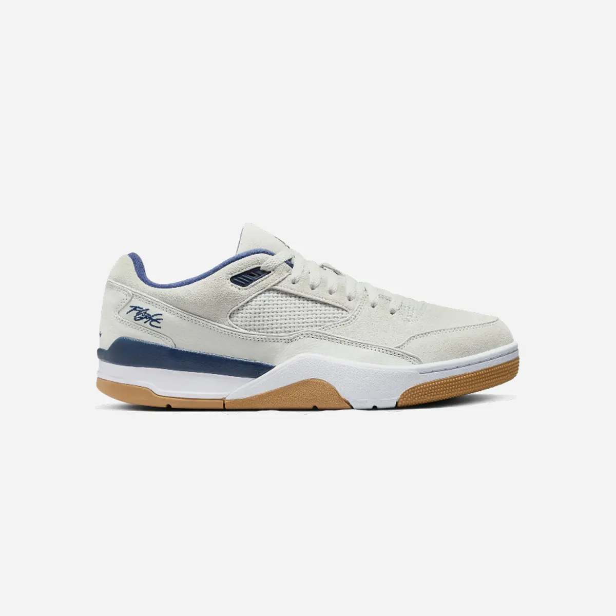 Nike Air Jordan Flight Court Basketball Shoes Neutral Grey/Midnight Navy/White 1