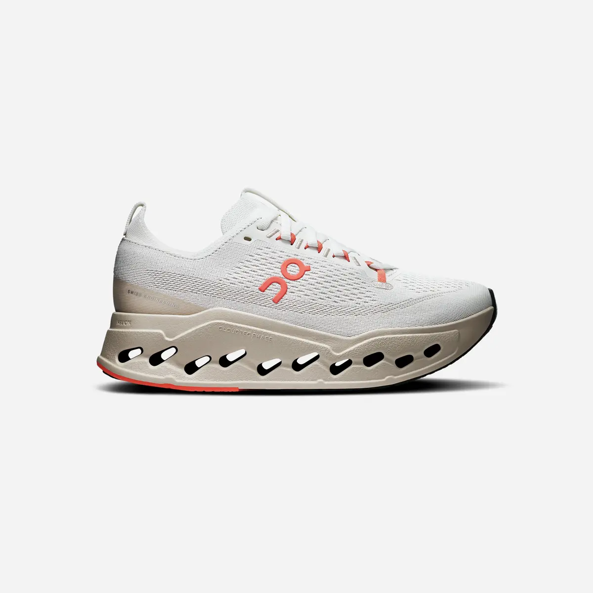 On Running Cloudsurfer Max Wide Ivory Salmon Wmns 1