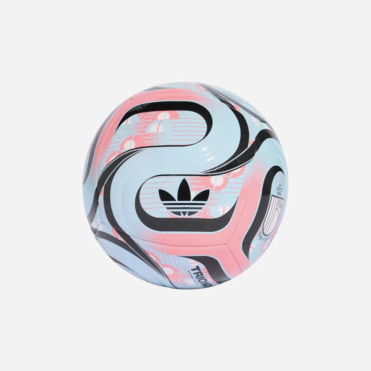Adidas Trionda Belgium Away Club Ball Frozen Blue / White / Super Pop 1