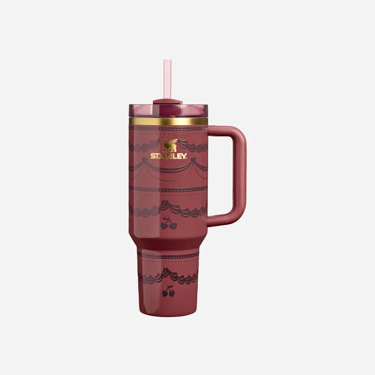 Stanley The Valentine's Day Tumbler Mug Flowstate Red Velvet Cake 40 Oz 1